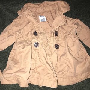 Girls khaki jacket